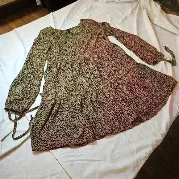 wild fable Dresses & Skirts - Leopard Print Dress 🐆 Wild Fable🐆 Women's Small